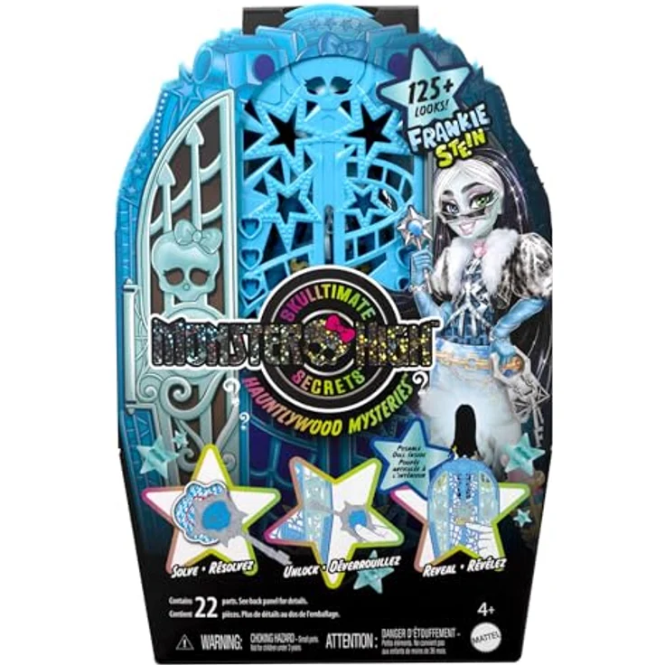 MonsterHigh™ Anziehpuppe Verborgene Schätze, Frankie, mit 19 modischen Überraschungen und Lupenschlüssel zur Schatzsuche – Bild 6