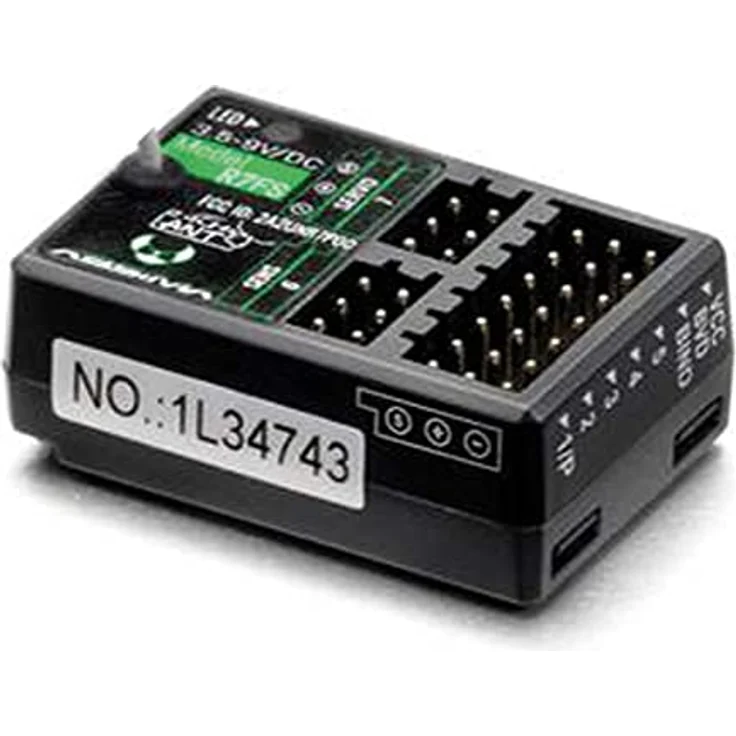 Absima R7FS 7-Kanal Empfänger 2,4 GHz mit kompaktem Design für Empfängerbox – Bild 1