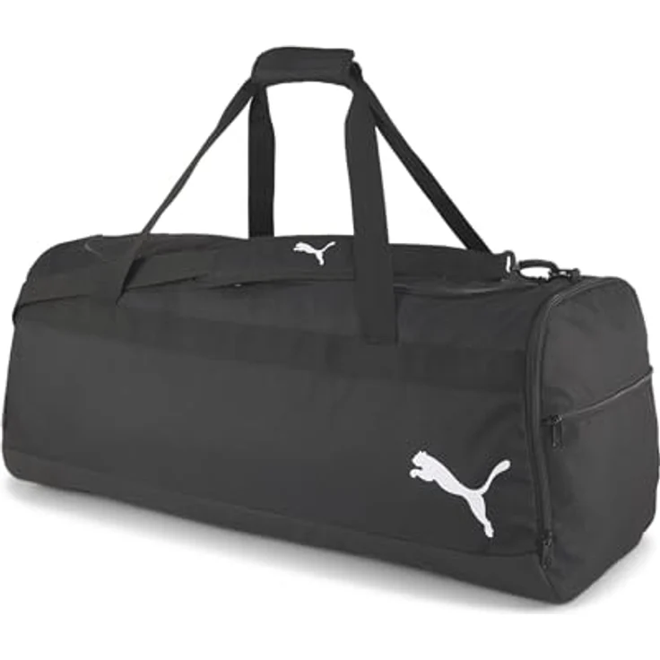 PUMA Sporttasche teamGOAL 23 Teambag L, Großes Hauptfach, zusätzliche Seiten- und Reißverschlussfächer, schwarz – Bild 2
