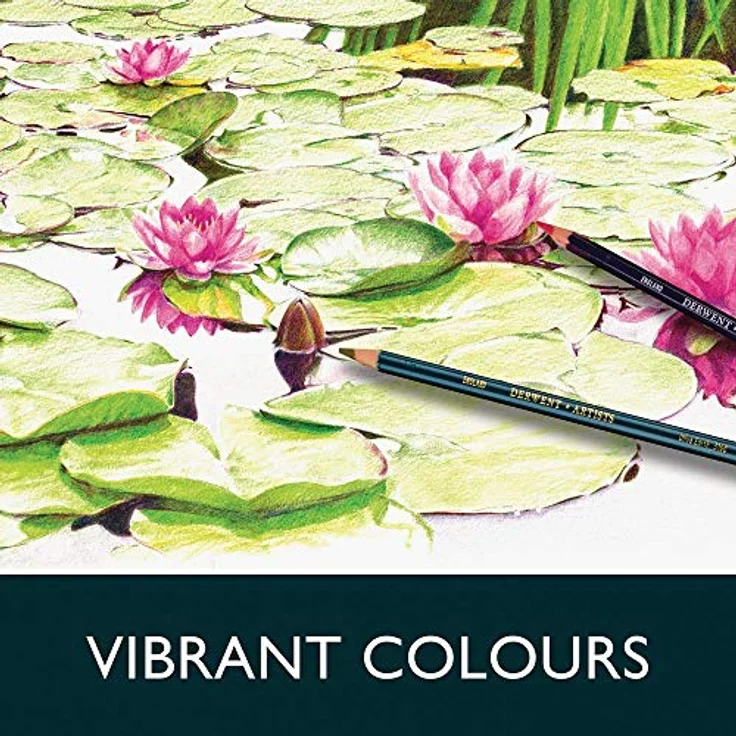 Derwent - Inktense Pencils - 120 pc in wooden box – Bild 3