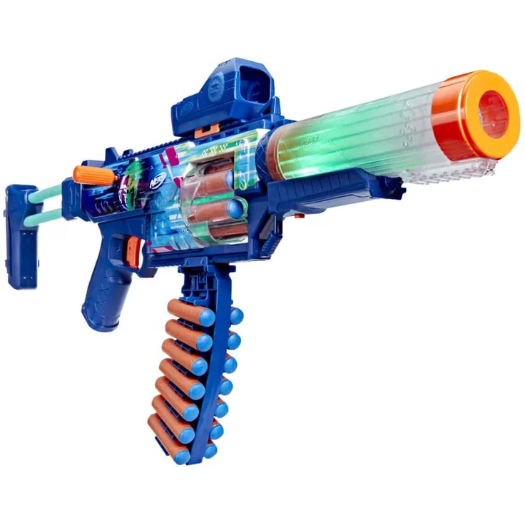 Hasbro Nerf Blaster Cyberlight Ghost Loadout, Actionspielzeug mit leuchtenden Effekten – Bild 1