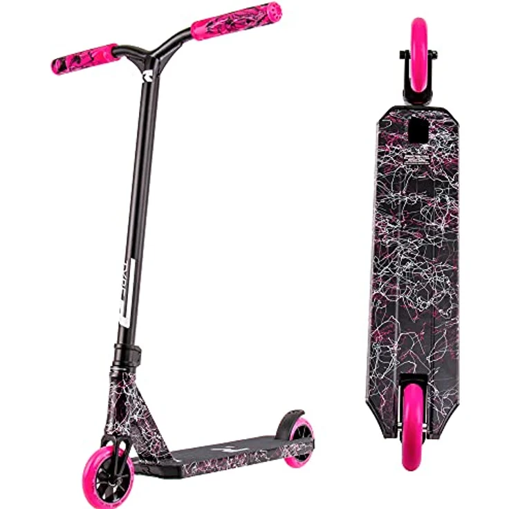 Type R Complete Scooter (Pink Splatter) – Bild 1