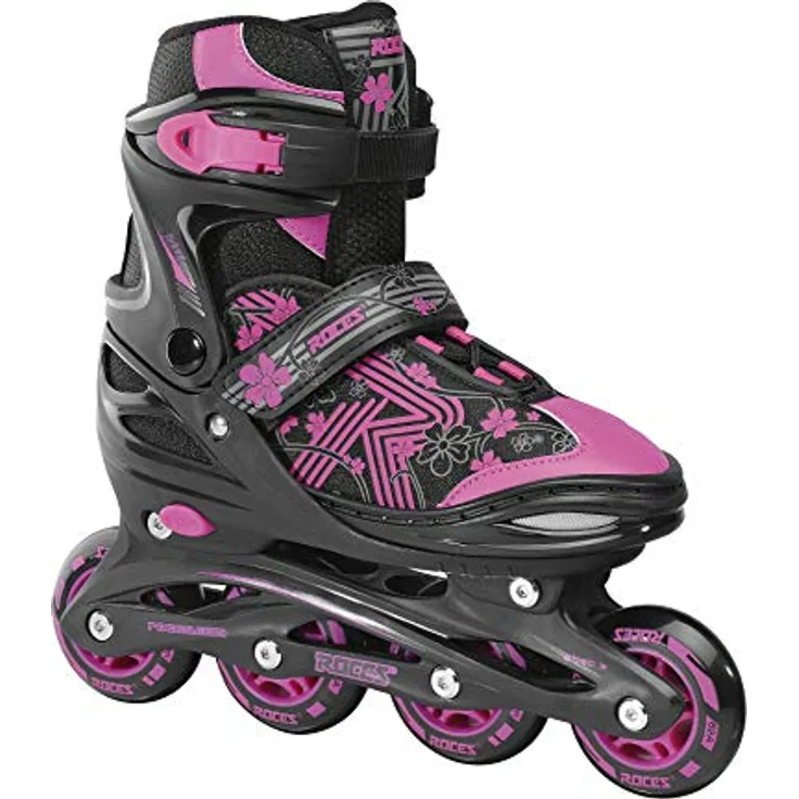 Roces Mädchen Jokey 3.0 Girl Inline-Skates, Black-pink, 30/33