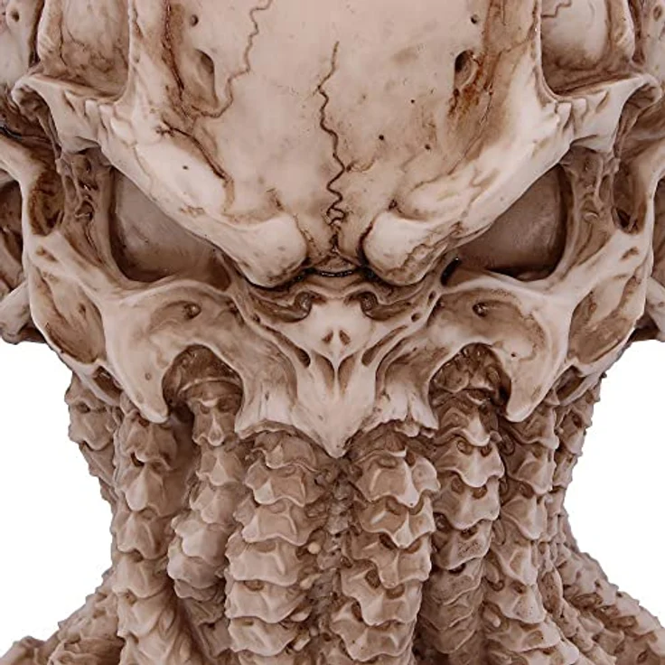 Nemesis Now Cthulhu Figur Skull, 20 cm handbemalt aus Resin, offiziell lizenziert – Bild 5