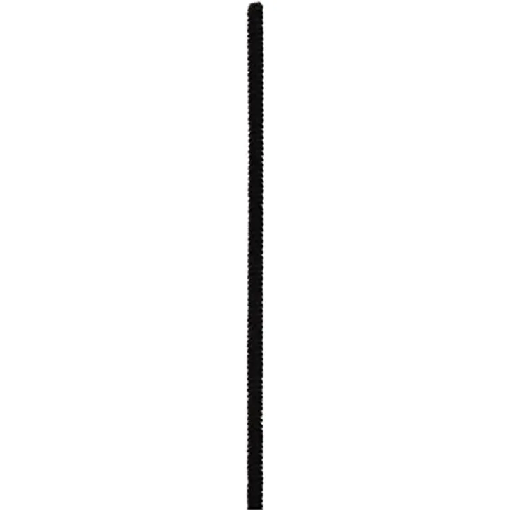 Meyco Chenilledraht in schwarz 8mm - 50cm - 10Stück,Pfeifenputzer - Preisvergleich