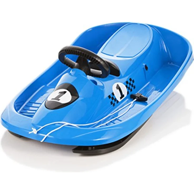 Hamax Kinder Rodelschlitten Sno Formel, blau 2, 95x53x15 - Preisvergleich – Bild 4