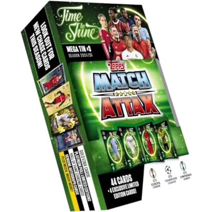 Topps Match Attax UCL 24-25, Minidosen mit Sammelkarten in durchsichtiger Box, für Kinder ab 6 Jahren – Bild 3
