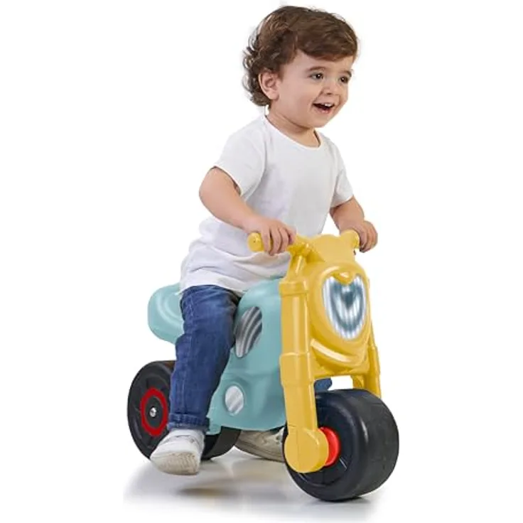 Feber Motofeber Casual, Laufrad in Motorradform für Kinder 18-36 Monate, stabil und leicht, 62 x 45 x 33 cm, 2,6 kg