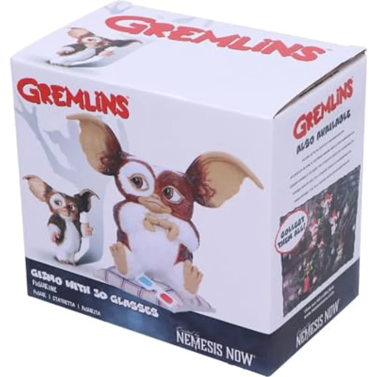 Nemesis Now Gremlins Figur Gizmo with 3D Glasses 15 cm - Offiziell lizenzierte, handbemalte Resin Figur – Bild 7
