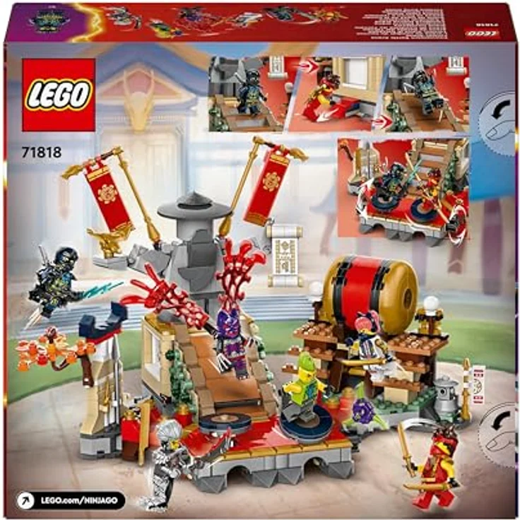 LEGO® Konstruktionsspielsteine Turnier-Arena (71818), LEGO Ninjago, (659 St), Made in Europe - Preisvergleich – Bild 12