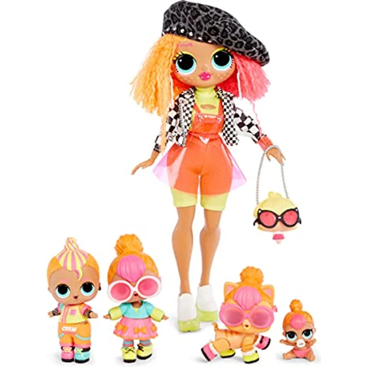 LOL Surprise Exclusive OMG D. J. Family Pack - 45+ Überraschungen inkl. limitierter Modepuppe und Haustier - mit Outfits, Accessoires und Aufbewahrungskoffer - Farbwechsel - Für Kinder ab 4 Jahren – Bild 2