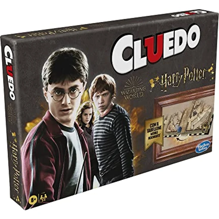 Hasbro Gaming Cluedo: Wizarding World Harry Potter Edition Brettspiel (Lingua: Italiano) – Bild 2