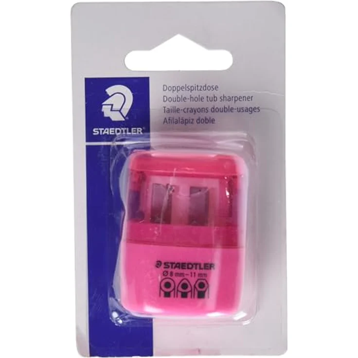 STAEDTLER 51260F20BK Doppel-Spitzdose, Neon rosa – Bild 4