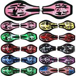 FunTomia Waveboard Original ABEC9 Kugellager inkl. Tasche (Pink/Blume)