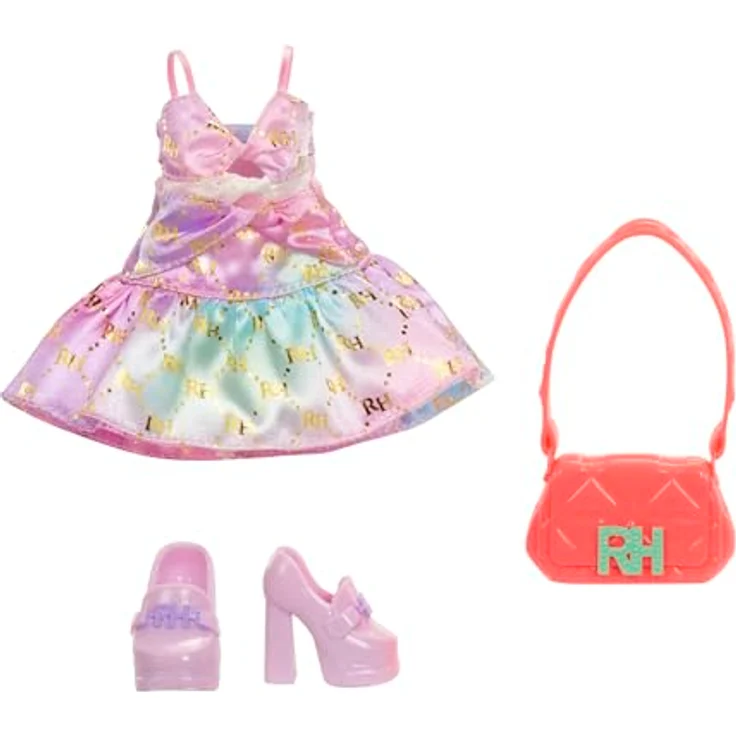 Rainbow High Anziehpuppe My Fashion Style Fashion Dolls - Bella, Street Look mit modernem Outfit und Handtasche – Bild 7