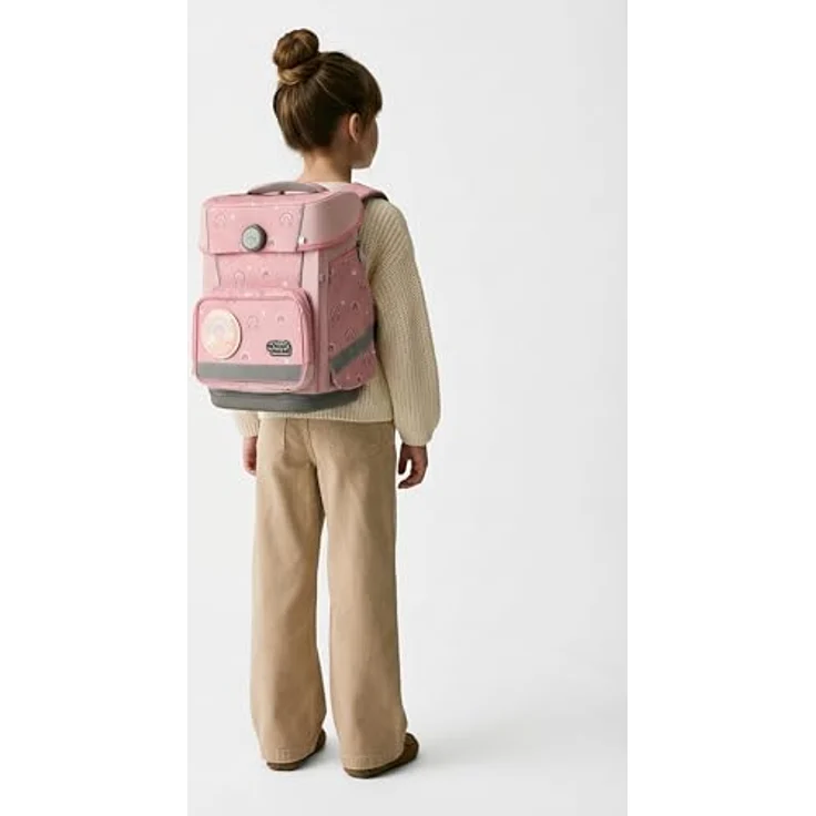 SCHOOL-MOOD Champion Maxx Pro Schulranzen-Set 6-teilig, höhenverstellbar, 22 L, ca. 1,1 kg, Motiv Rainbow, für Grundschule 1.–4. Klasse, Modell 2026 – Bild 2