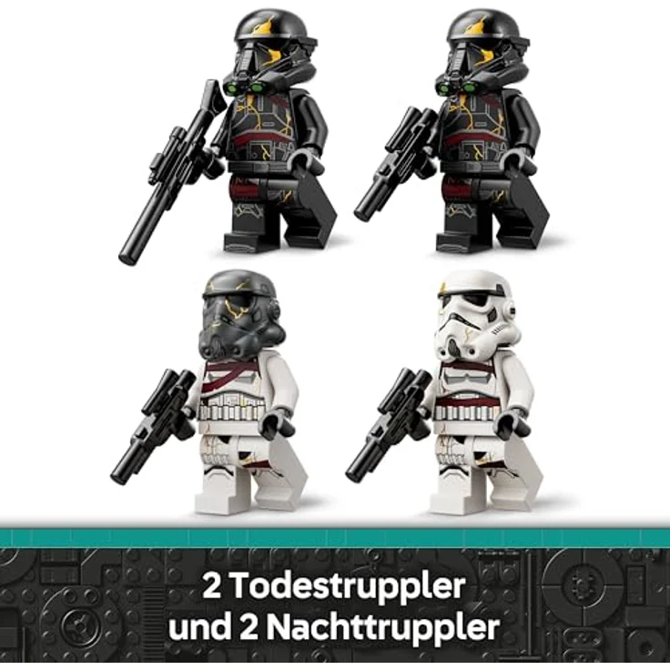 LEGO Star Wars™ 75412 Todestruppler & Nachttruppler Battle Pack, 119 Teile mit 4 Mini-Figuren und baubarem Landungsschiff – Bild 5