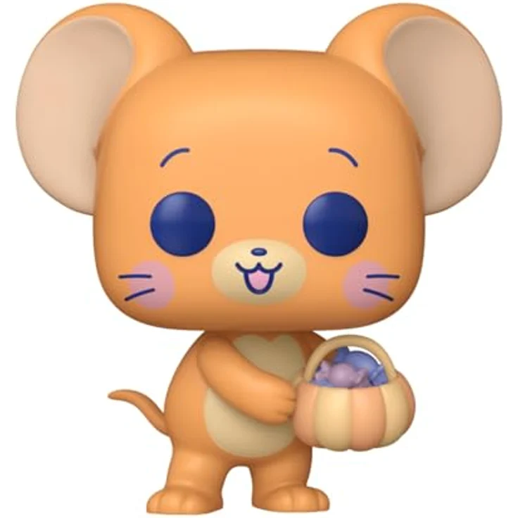 Funko POP! Animation: Tom & Jerry Gokko - Jerry, Sammelfigur aus hochwertigem Vinyl, 9,5 cm hoch, ideal für Sammler – Bild 2
