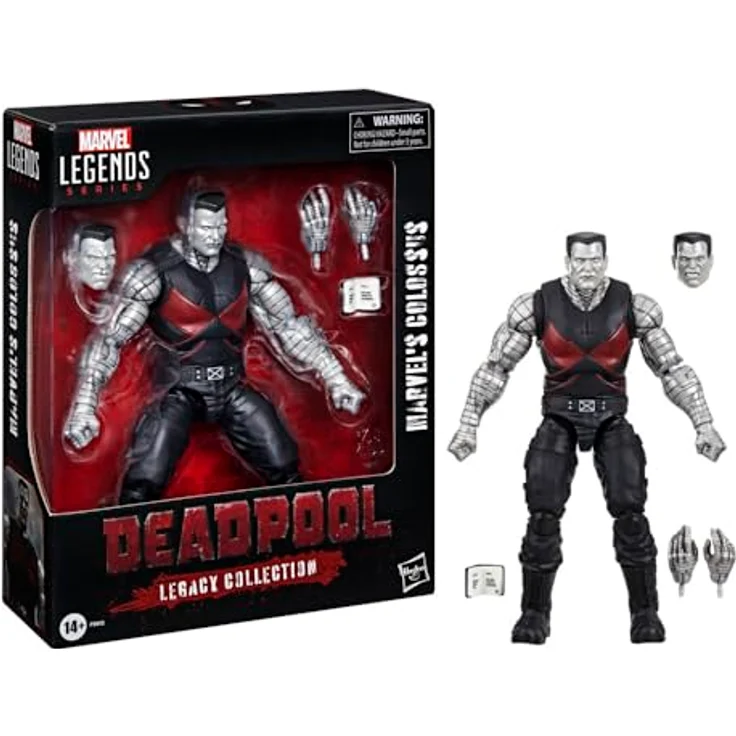 Marvel Legends Series Marvel’s Colossus Deluxe Action-Figur, Figuren-Skala 15 cm, Silver - Marvel Sammelfiguren – Bild 1