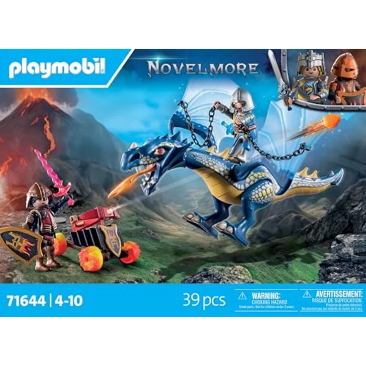 Playmobil Novelmore - Combat Dragon, Set mit 2 Figuren, Drache und kreativen Waffen – Bild 4