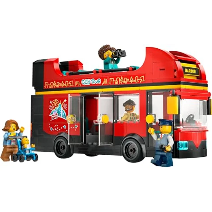 LEGO® Konstruktionsspielsteine Doppeldeckerbus (60407), LEGO City, (384 St), Made in Europe – Bild 4
