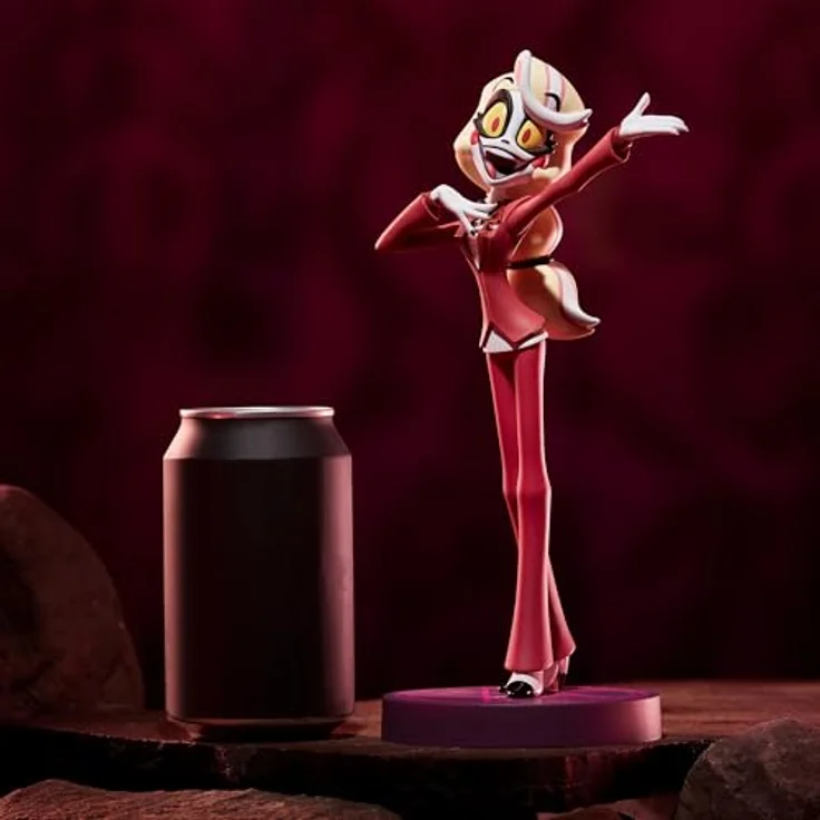 Numskull Hazbin Hotel Charlie Morningstar PVC-Statue, 24 cm, detaillierte Figur auf Pentagramm-Basis – Bild 5