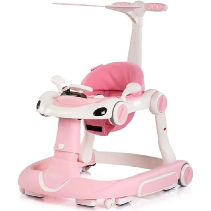Chipolino Happy Walker 5-in-1 Lauflernhilfe, mit Wippfunktion, Musik und Lichtern, höhenverstellbar, blau – Bild 2