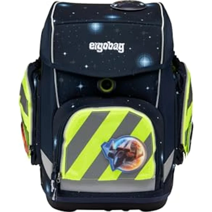 Ergobag Fluo-Zip Set mit Reflektorstreifen Gelb – Bild 3