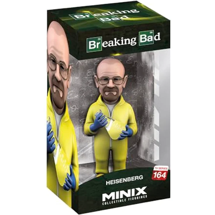 MINIX Bandai Sammelfigur, Breaking Bad Walter White Heisenberg, 12 cm, Sammlerstück für Ausstellung und Geschenkidee, Spielzeug für Kinder und Erwachsene (MN18901) – Bild 3