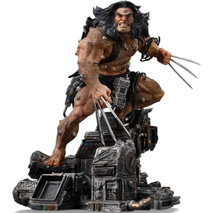 Iron Studios Art Scale 1/10 - Marvel - Weapon X Wolverine (50th Anniversary) Statue, 18 cm, resin mit Sockel – Bild 3