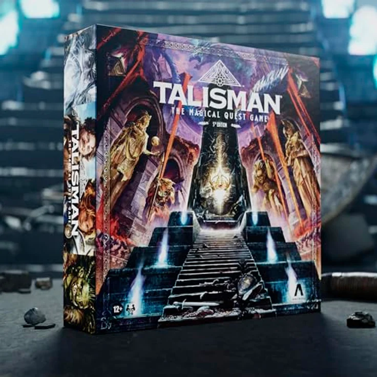 Hasbro Gaming Talisman: The Magical Quest Game, Brettspiel für 2-6 Spieler ab 12 Jahren mit 12 Charakteren und umfangreichen Abenteuerkarten – Bild 14