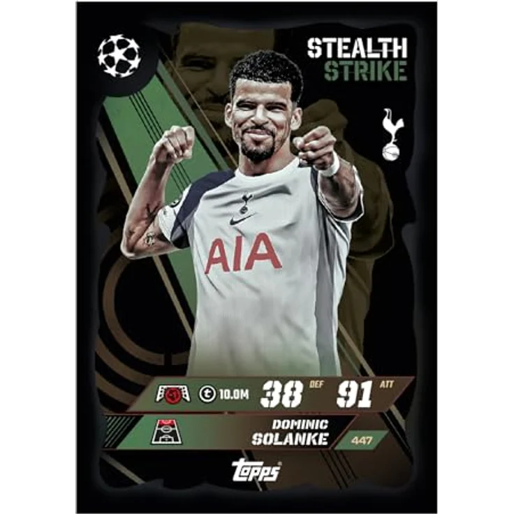 Topps UEFA Champions League Match Attax 2025/2026, Starter-Pack mit Sammelordner, 2 Spielmatten, 2 Päckchen (24 Karten) und 1 Spezial-Päckchen mit Limited Edition Karten – Bild 4
