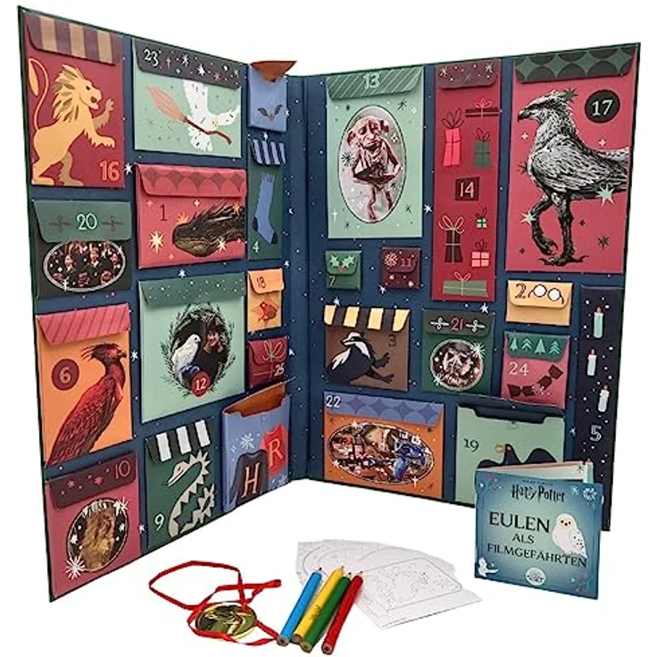 Panini Verlags Harry Potter: Magische Weihnachten - Offizieller Adventskalender mit 25 Türchen zu magischen Tierwesen – Bild 4