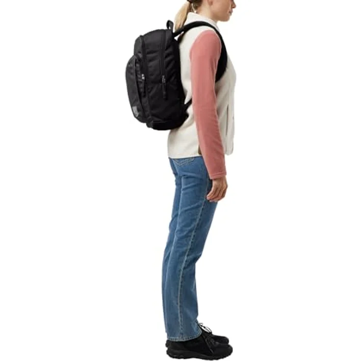 Jack Wolfskin Wanderrucksack HASENSPRUNG, 23L, wasserabweisendes WAX WEAVE 600D-Material, schwarz – Bild 3