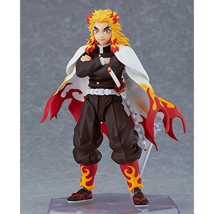 Max Factory Demon Slayer: Kimetsu no Yaiba Figur Figma Kyojuro Rengoku 15 cm – Bild 3
