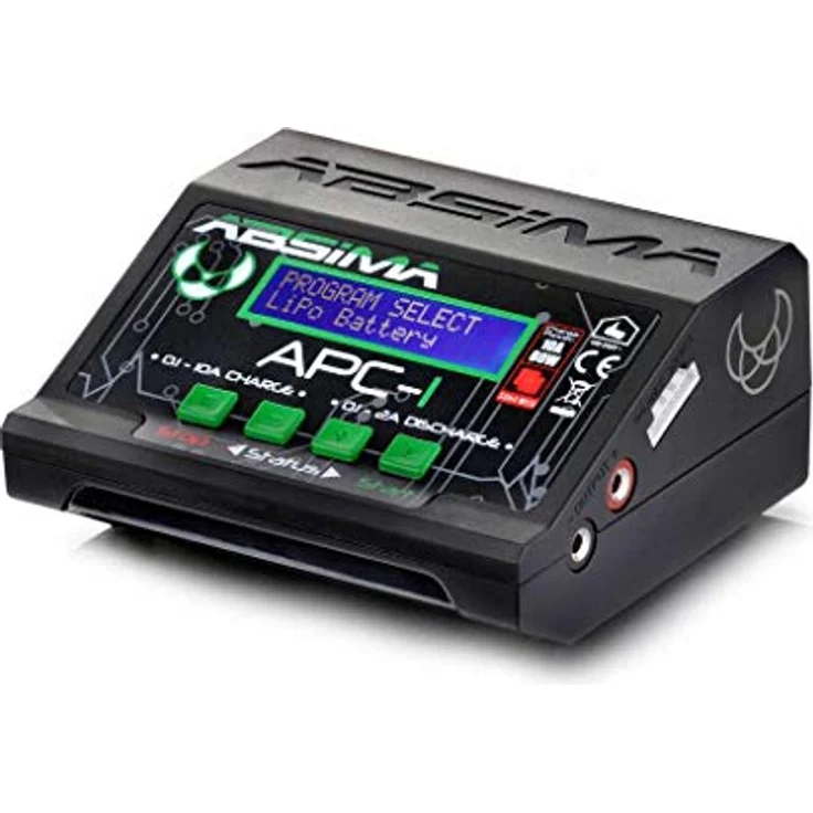 Absima APC-1 Multifunktionsladegerät, 80 Watt, LiHV-fähig, für RC Autos, Mehrfarbig – Bild 1