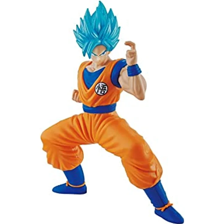 BANDAI SPIRITS Dragon Ball Entry Grade SUPER Saiyan GOD SUPER Saiyan Son Goku, Sammelfigur mit flexibler Gestaltung und Zubehör – Bild 1