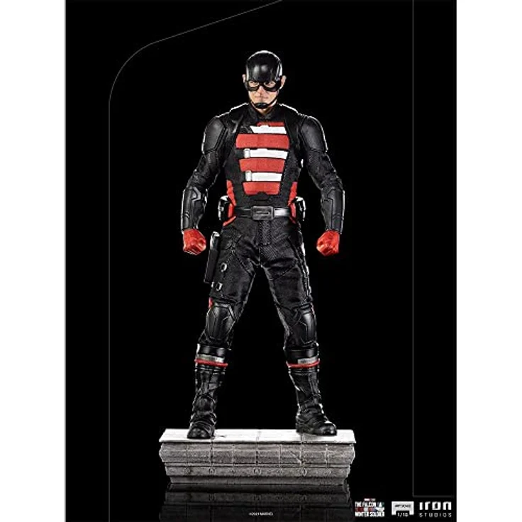 Iron Studios The Falcon and The Winter Soldier, 1/10 Art Scale John Walker (U.S. Agent) Statue, 22 cm aus Polystone und PVC – Bild 2