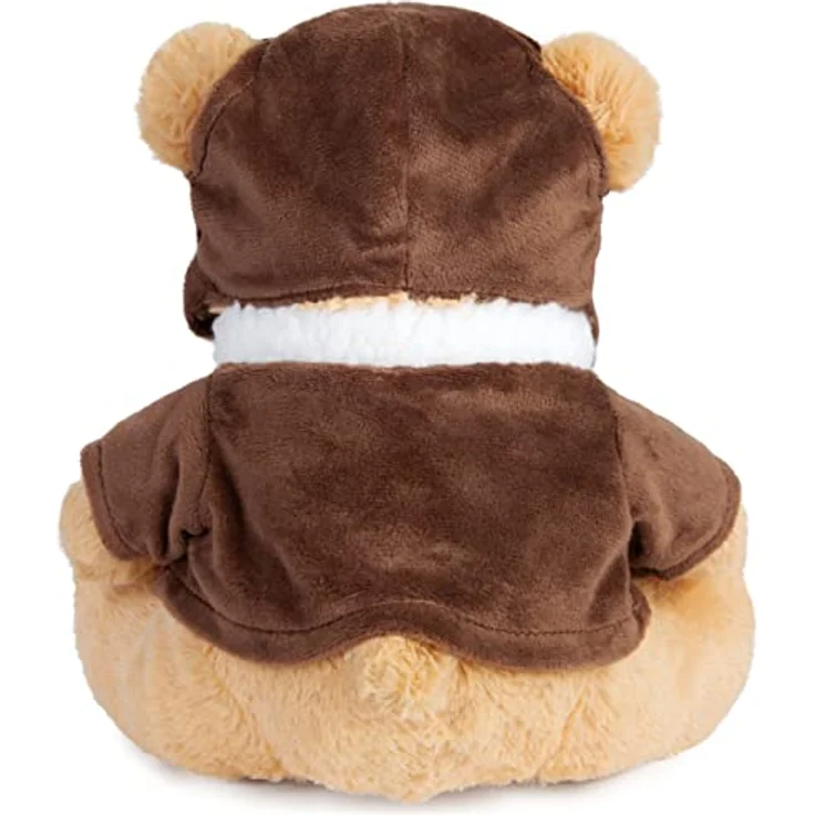 BRUBAKER Teddybär Pilot mit Fliegerbrille und Pilotenoutfit Braun - 25 cm Teddy in Flieger Uniform - Plüschbär Glücksbringer Kuscheltier – Bild 5