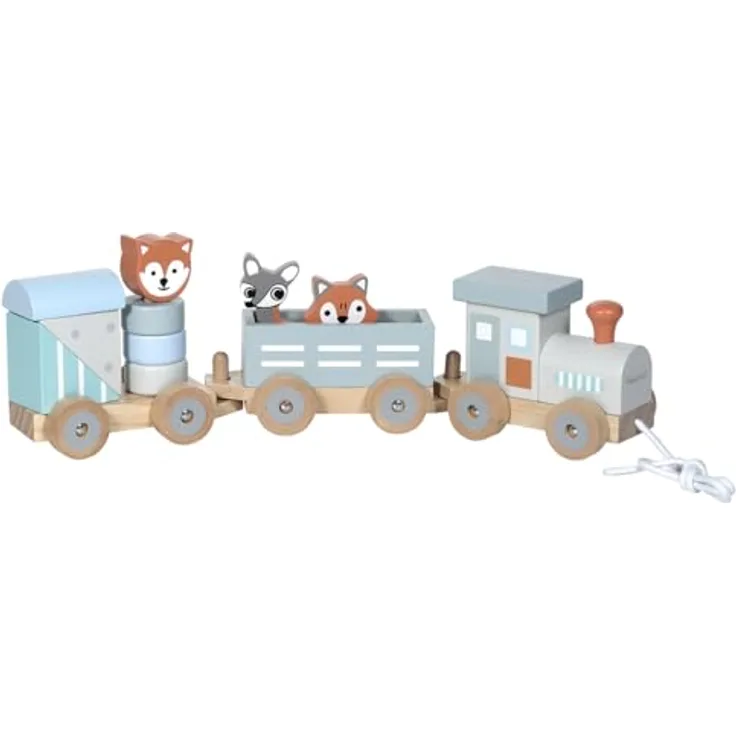 Kindsgut - Holz-Eisenbahn, Holz-Bausteine, Streifen