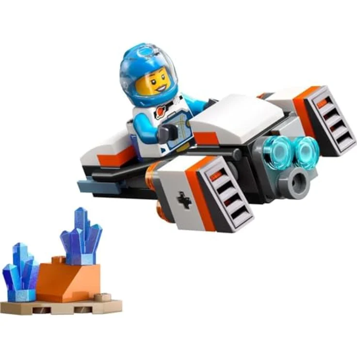 LEGO Weltraum-Hoverbike Polybag 30663, Klemmbausteine für unisex, Raumfahrt-Fans – Bild 2