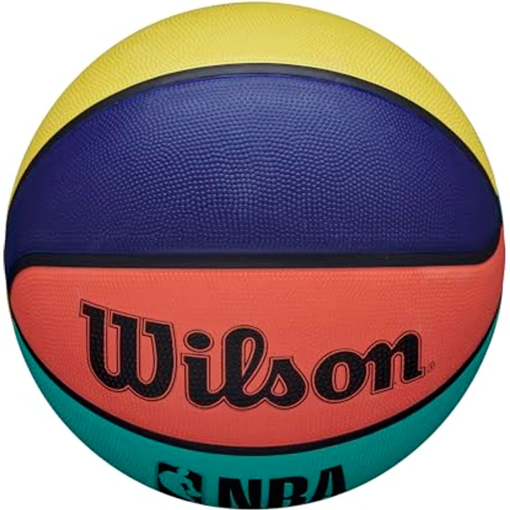 Wilson NBA DRV Outdoor-Basketball aus Gummi, abwechselnd hell, Größe 17,8 - 74,9 cm – Bild 5