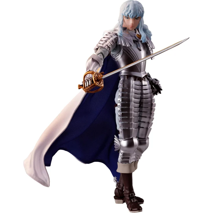 Bandai Tamashii Nations Berserk S.H.Figuarts Actionfigur Griffith The Band of the Hawk, 16 cm, inklusive Zubehör