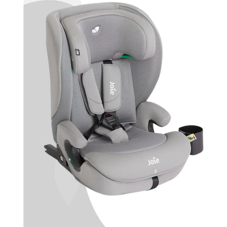 Joie i-Irvana Max, i-Size Kindersitz R129 (76-150 cm) mit 5-Punkt-Gurt, ISOFIX, Quartz Mesh