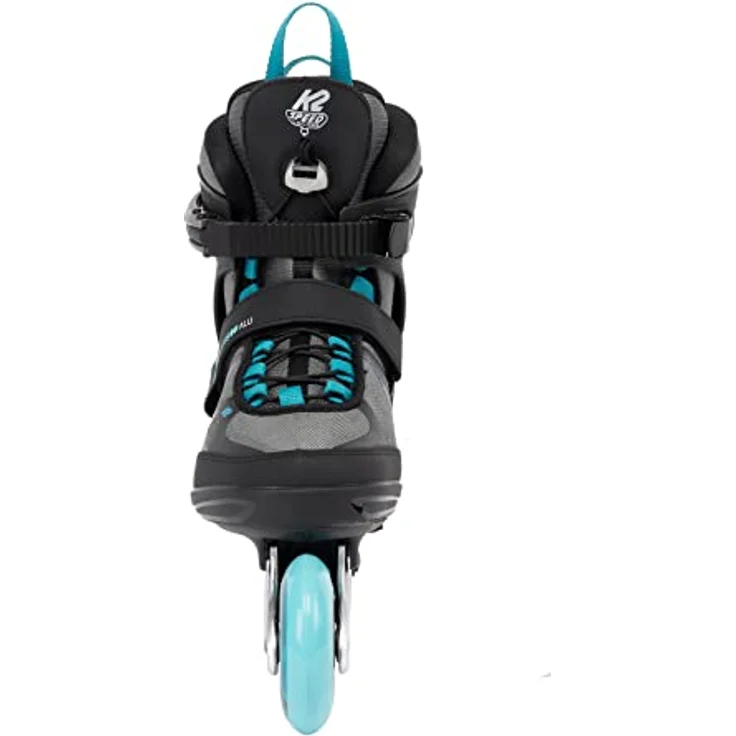 K2 Skates Damen Inline Skates ALEXIS 80 ALU, grey - cyan, 30G0417.1.1.060 – Bild 3