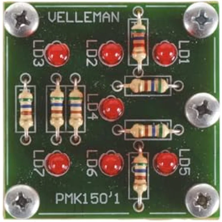 Whadda Lötbausatz, elektronischer Würfel mit Aktivierung durch Schütteln, lehrreich und kreativ – Bild 2