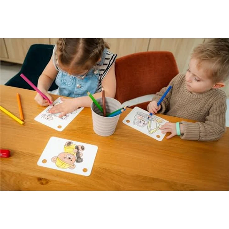 fischertechnik Fischer for Kids Starter-Box 579434 – Spielwerkzeug mit DuoKID Dübeln und Schraubendreher, für Kinder ab 3 Jahren – Bild 4