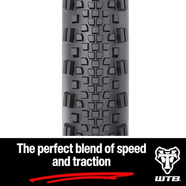 WTB Raddler TCS Light SG2 Tubeless Gravelreifen, 700 x 44, halbglatte Lauffläche, Pannenschutz, schwarze oder hellbraune Seitenwände – Bild 3