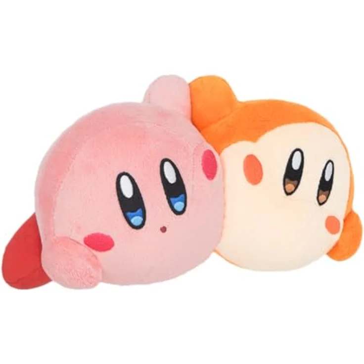 Sanei SANE78053 Kirby Plüschfigur Kirby & Waddle Dee, 11 cm, hochwertige Sammelfigur aus 100% Polyester – Bild 2
