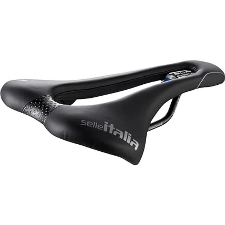 Selle Italia SLR TM Superflow Sattel schwarz - L3, Fahrradsitz mit Duro-Tek Material und Lycra-Schutz